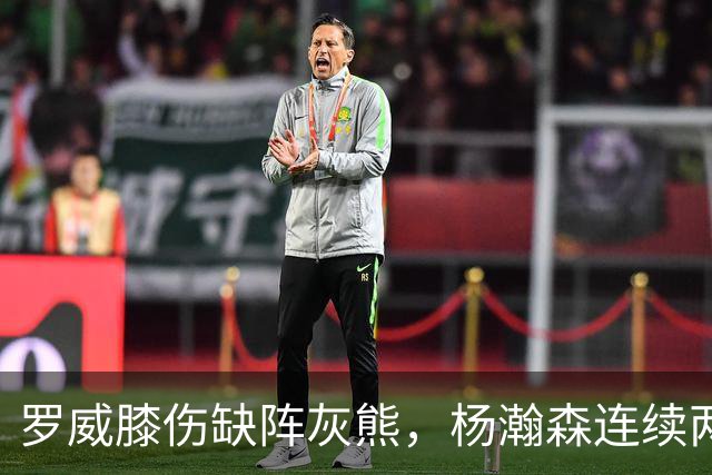 罗威膝伤缺阵灰熊，杨瀚森连续两场未登场后有望迎来机会